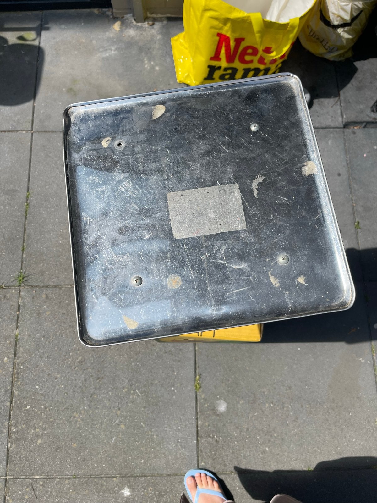Vintage ISS Ishida Winkelweegschaal - Max 50kg, Ophalen, Gebruikt, Winkelweegschaal, Analoog