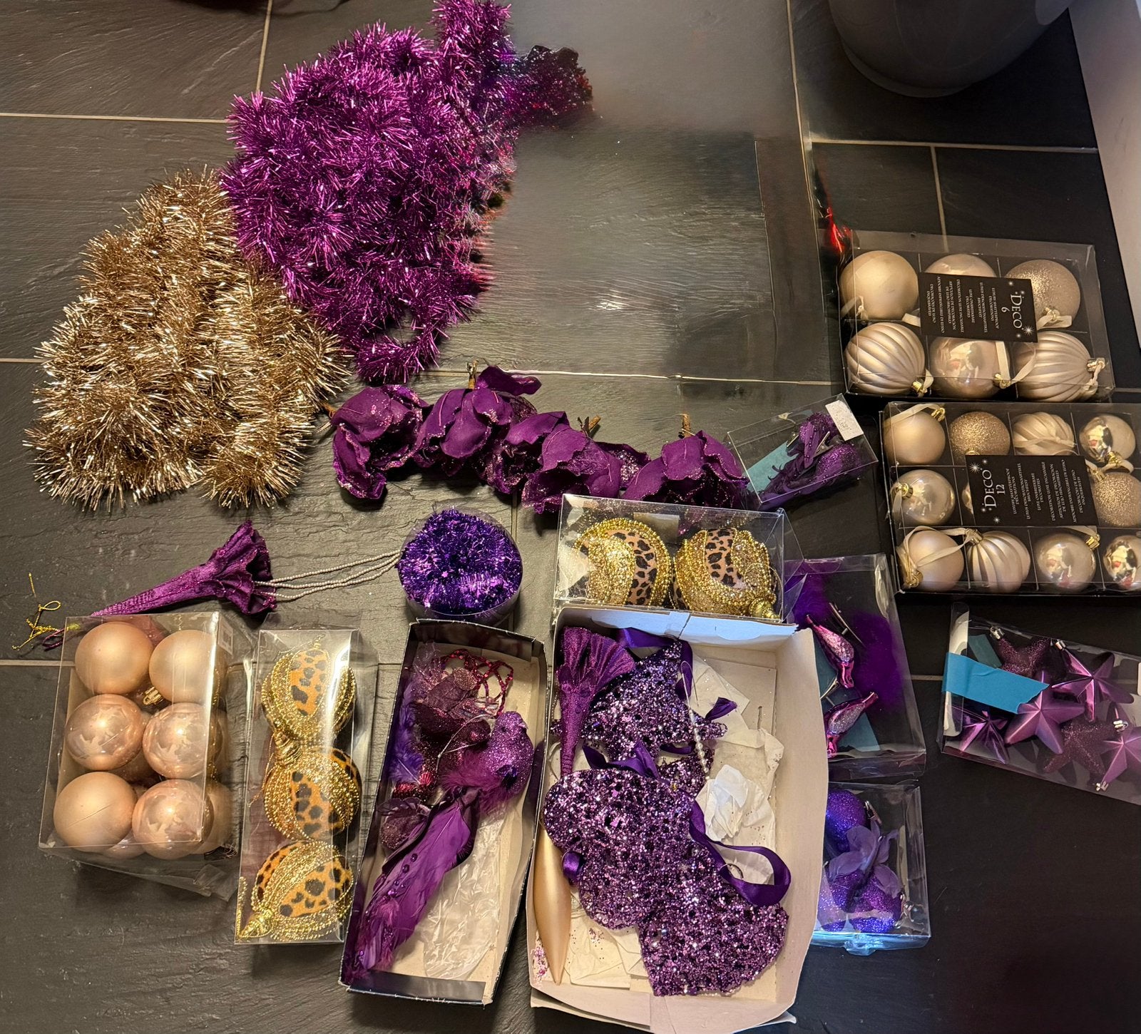 Kerstballen, Ophalen of Verzenden, Zo goed als nieuw