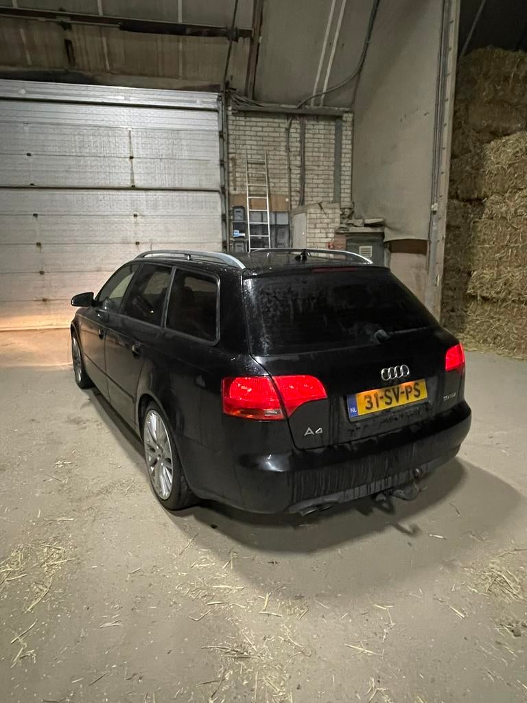 Audi A4 1.9 TDI 85KW Avant 2006 Zwart, Voorwielaandrijving, 4 cilinders, A4, Zwart