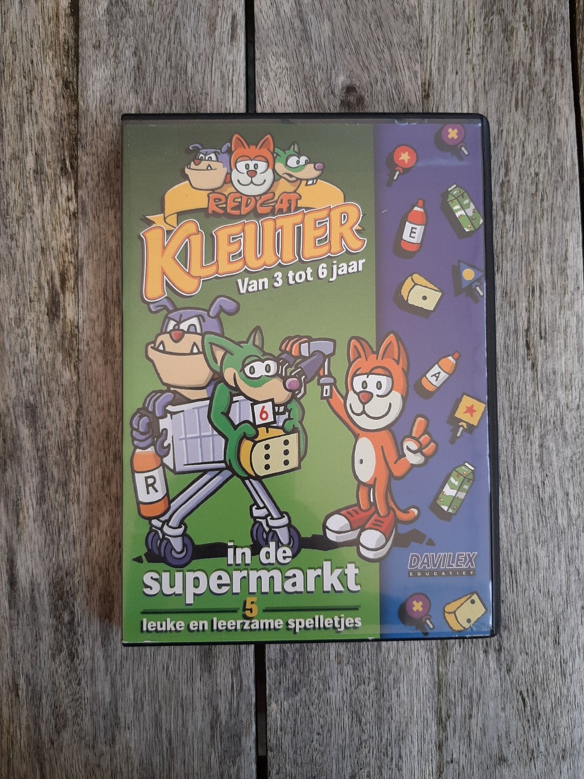 redcat kleuter in de supermarkt pc game computer spel, Alle leeftijden, Ophalen of Verzenden, Zo goed als nieuw, Amerikaans