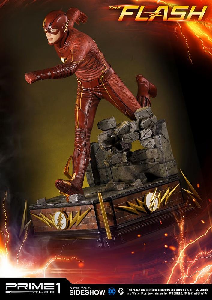 No Sidehshow The Flash Statues by Prime1 New !!!, Ophalen, Nieuw, Film, Beeldje, Replica of Model