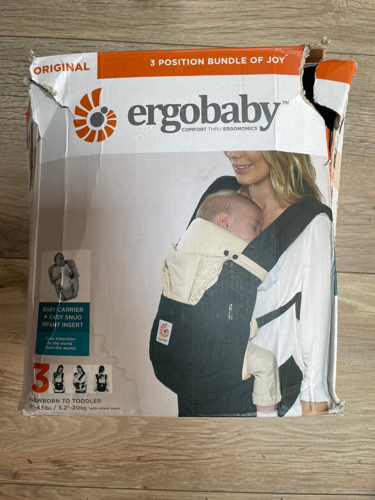 Ergobaby draagzak, Overige merken, Buik of Rug, Ophalen of Verzenden, Zo goed als nieuw