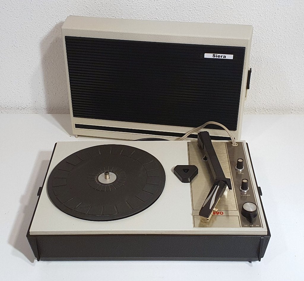 Vintage Platenspeler - Siera SA8490, Audio, Tv en Foto, Overige merken, S, Ophalen of Verzenden, Zo goed als nieuw