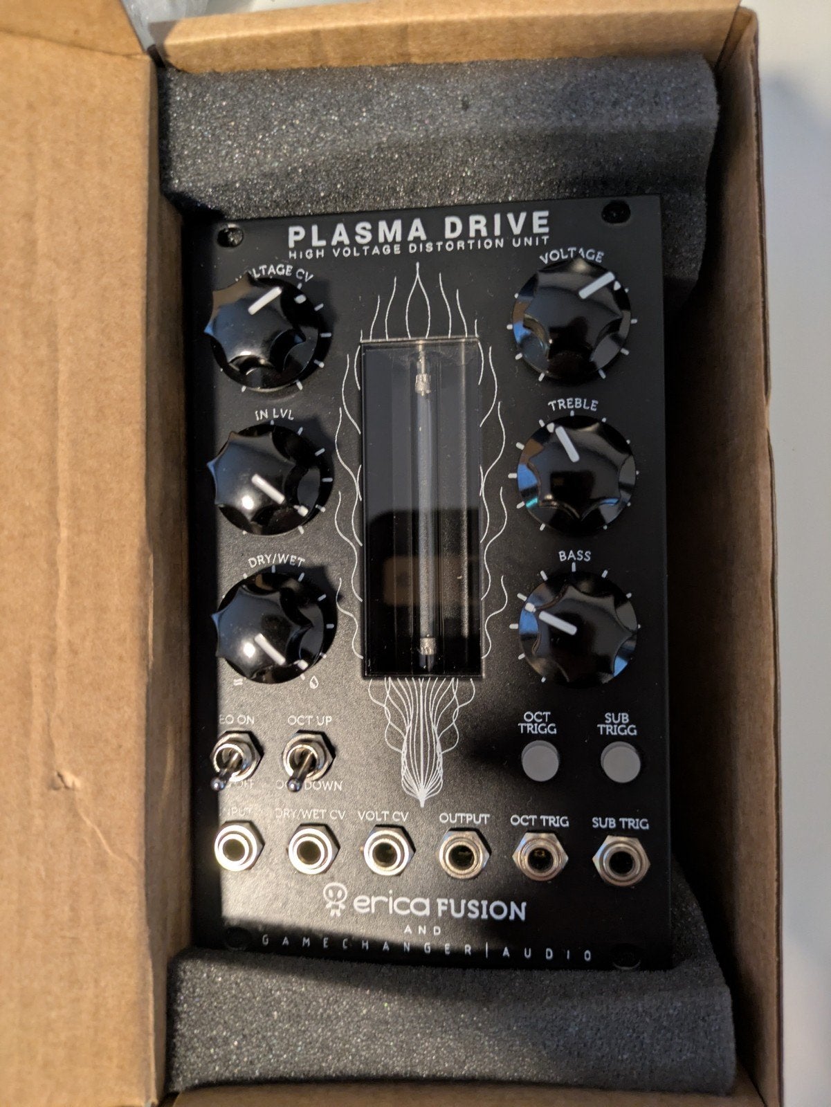 Erica Synths Plasma Drive High Voltage Distortion Unit, Ophalen of Verzenden, Zo goed als nieuw, Distortion, Overdrive of Fuzz