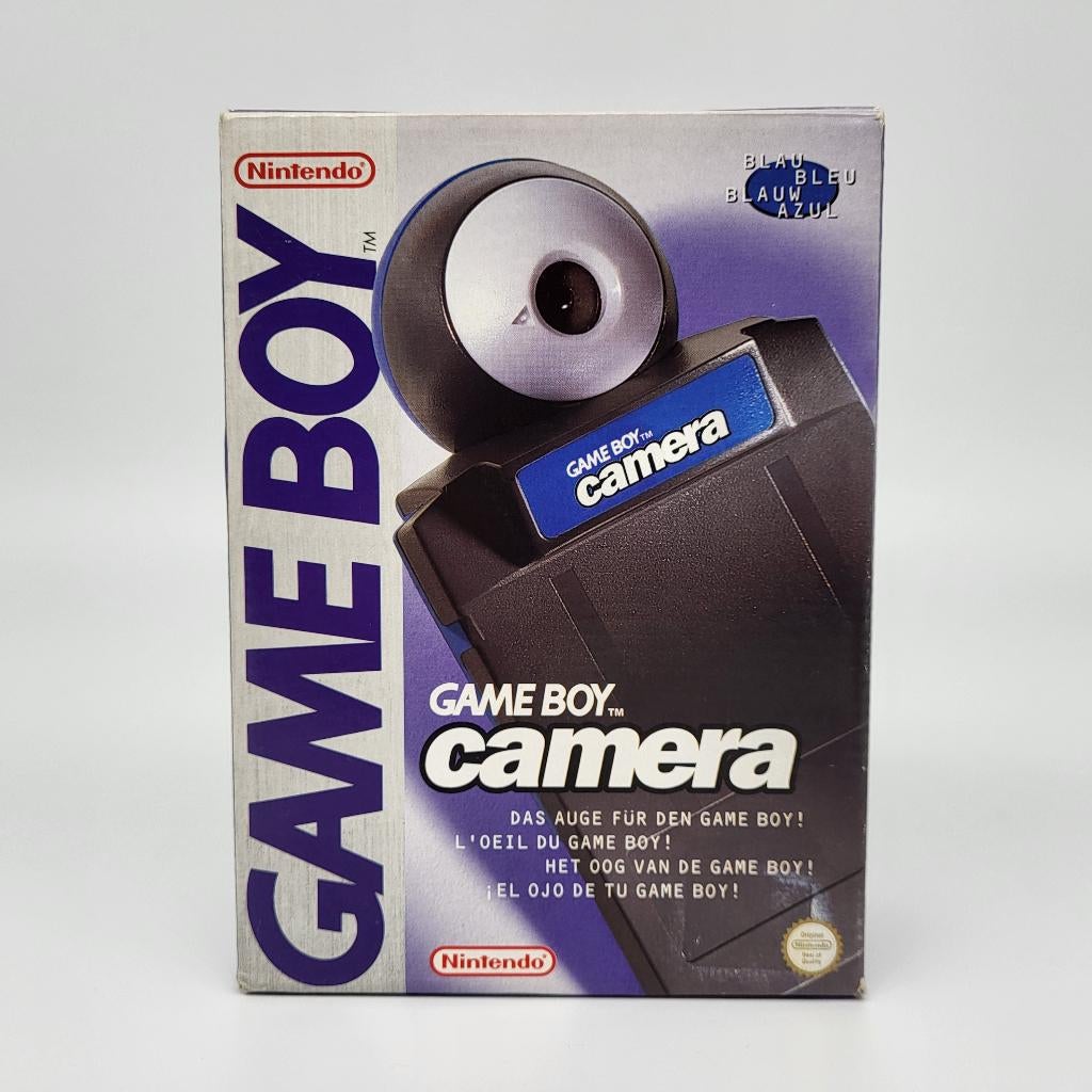 Nintendo Game Boy Camera - Blue - CIB (2), Spelcomputers en Games, Games | Nintendo Game Boy, Gebruikt, Overige genres, 1 speler