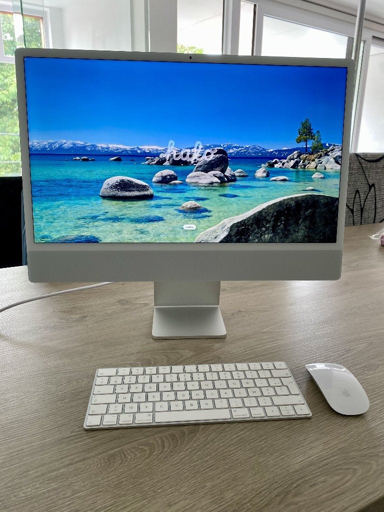 Apple iMac 24" M3 , 512 GB, Ophalen, SSD, 512 GB, Zo goed als nieuw
