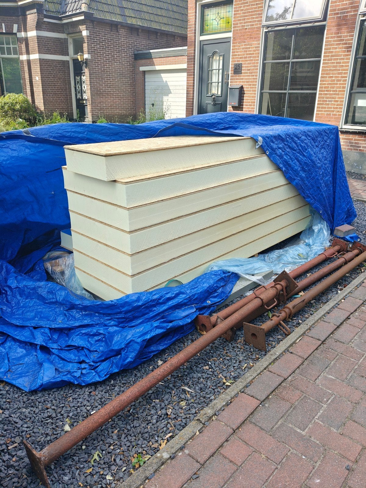 PIR + OSB platen 120mm PIR en 12mm OSB, Doe-het-zelf en Verbouw, Hout en Planken, Ophalen, Overige typen, Nieuw, 250 tot 300 cm
