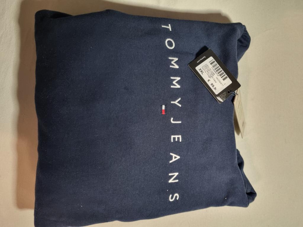 Nieuwe Tommy Jeans hoodie - Maat XXL, Kleding | Heren, Truien en Vesten, Blauw, Ophalen of Verzenden, Tommy Jeans, Maat 56/58 (XL)