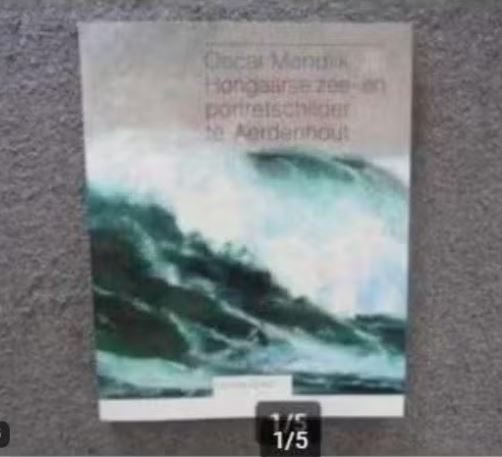 Oscar Mendlik Hongaarse zee- en portretschilder, Ophalen of Verzenden, Zo goed als nieuw, Schilder- en Tekenkunst
