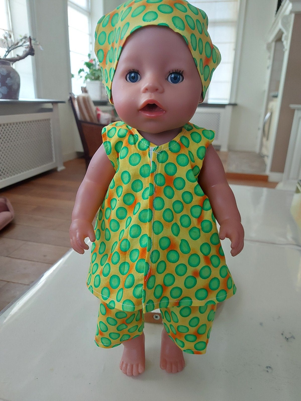 3 delig set mooi gekleurde baby born pop 43cm, Ophalen of Verzenden, Nieuw, Babypop
