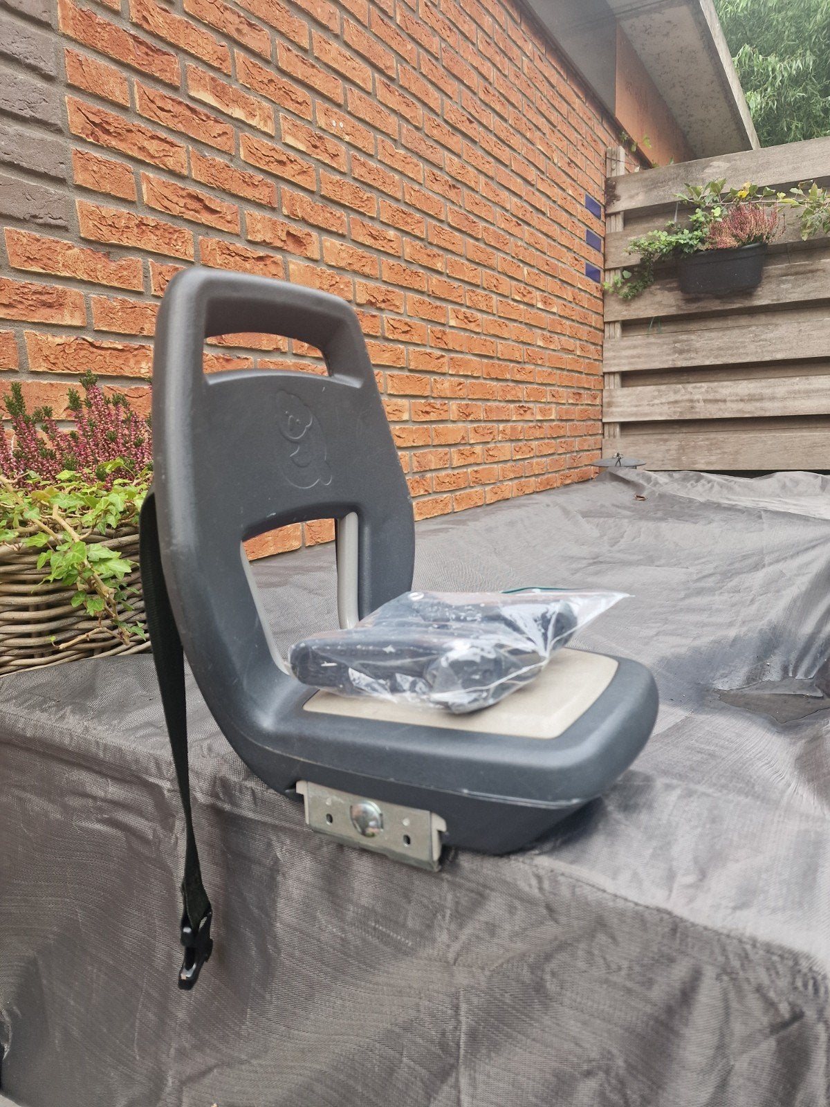 Qibbel Junior 6+ Fietszitje Achter met Voetsteunen, Achterzitje, 22 t/m 36 kg, Ophalen of Verzenden, Qibbel