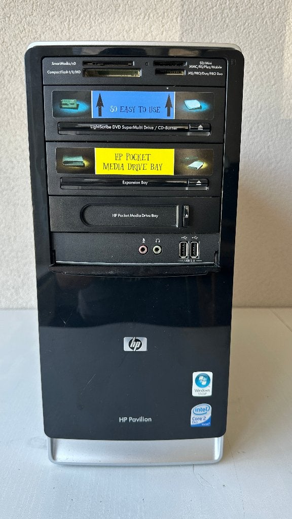 HP Pavilion PC A6000 - zonder HDD/SSD en excl. monitor, Computers en Software, Desktop Pc's, Ophalen, HP Pavilion