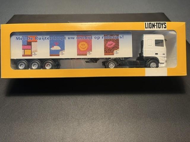 Lion Toys DAF vrachtwagen merk De Ruyter, Ophalen, Zo goed als nieuw, Bus of Vrachtwagen, Lion Toys