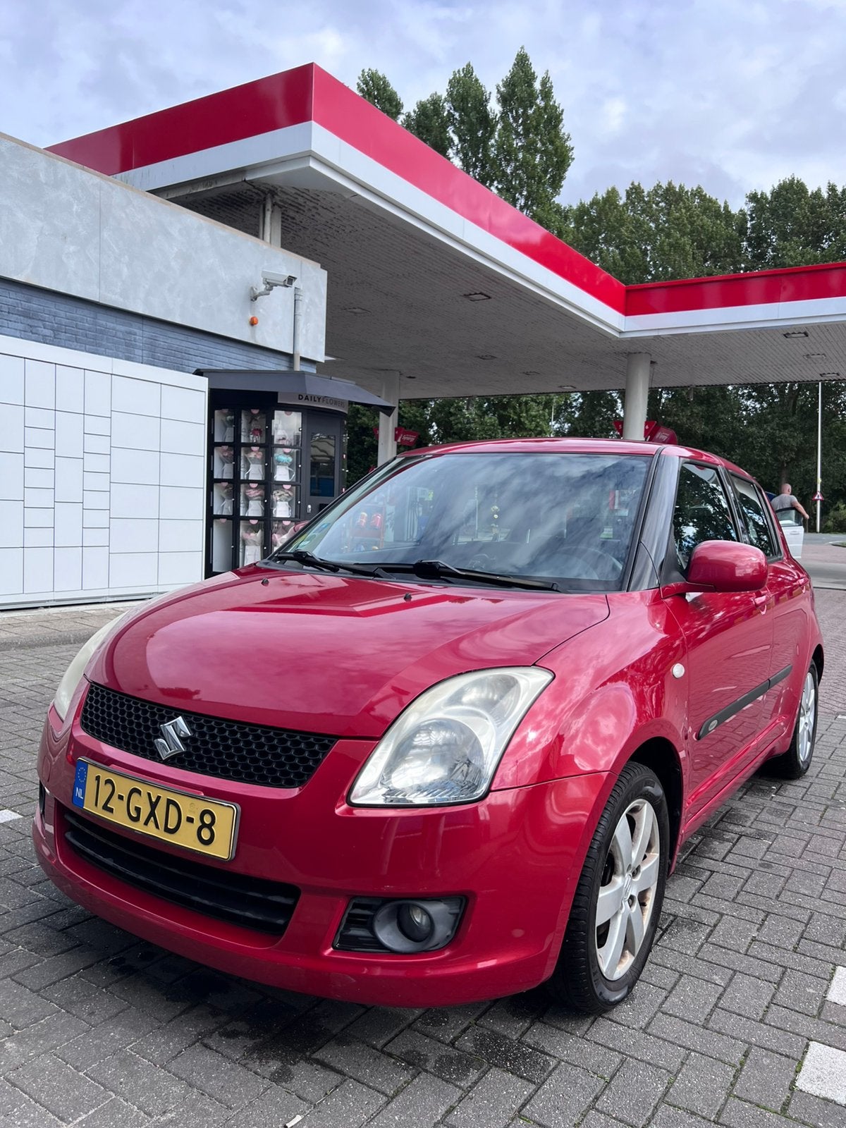 Suzuki Swift 1.3 5DRS 2008 Rood, Auto's, Voorwielaandrijving, 40 €/maand, Zwart, 400 kg