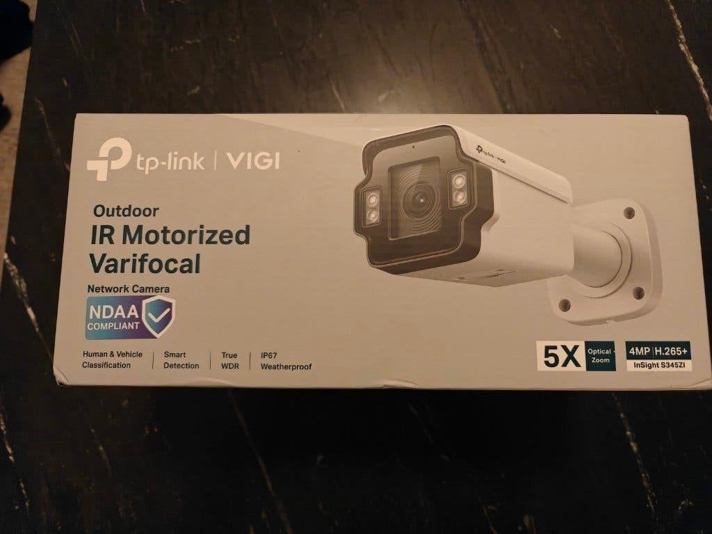TP-Link VIGI S345ZI 4MP PoE Camera 5x Zoom, Ophalen of Verzenden, Zo goed als nieuw, Buitencamera