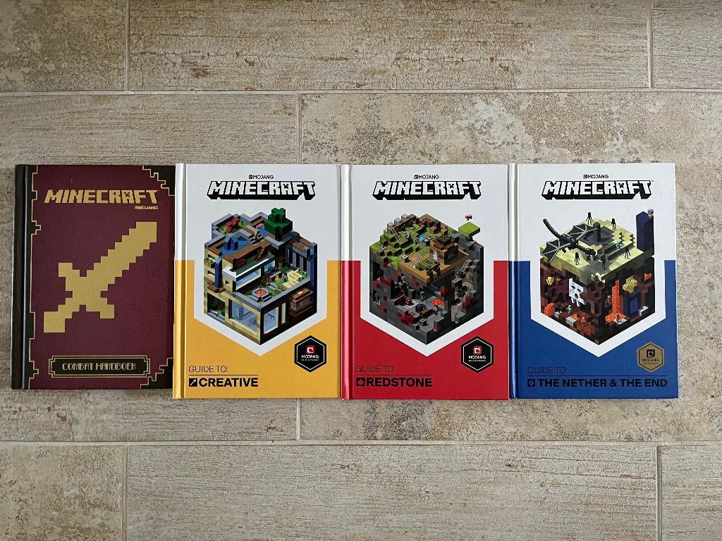 Minecraft boeken, Ophalen, Zo goed als nieuw, Overige onderwerpen