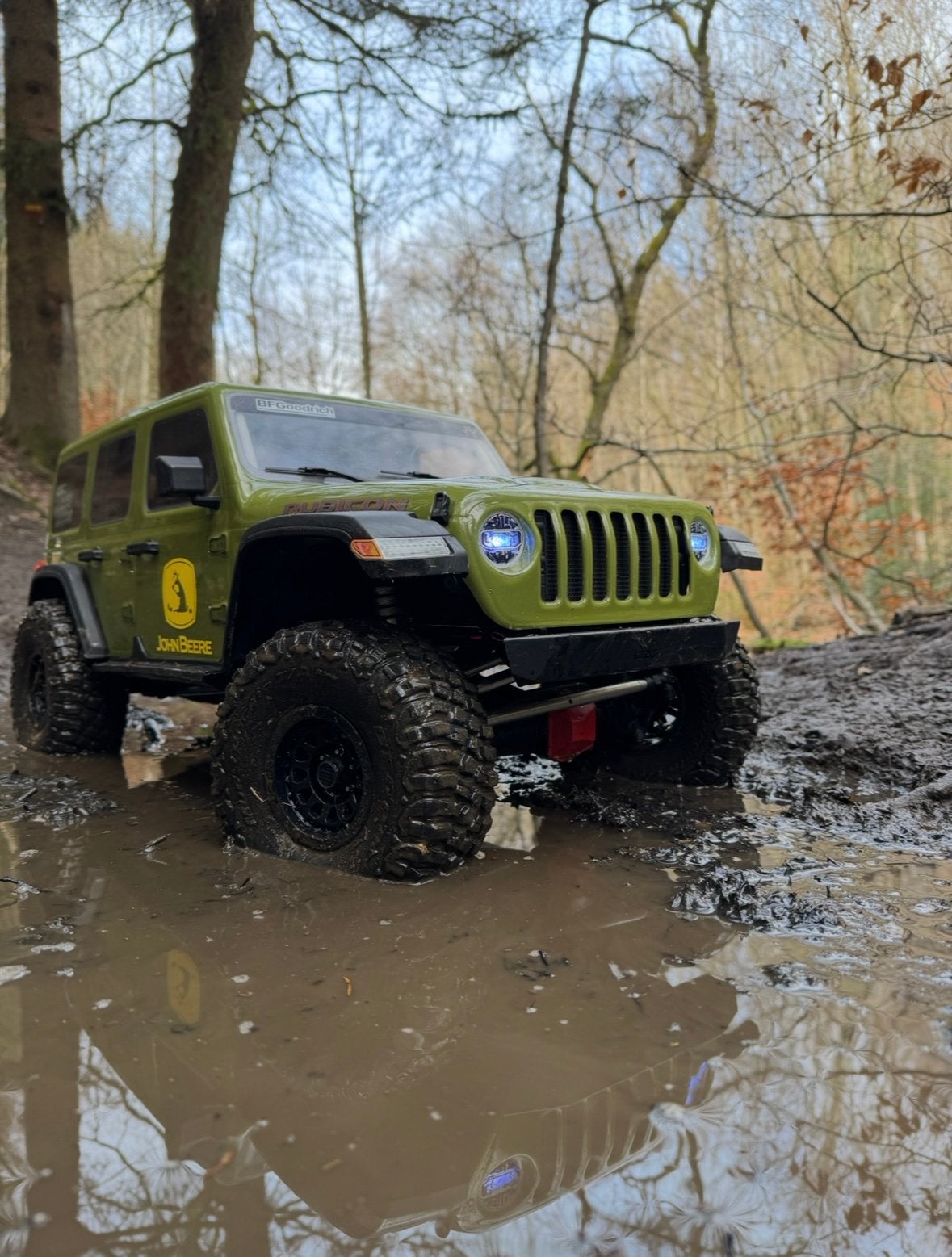 Axial SCX6 Jeep Rubicon 1:6, Auto offroad, Zo goed als nieuw, Overige schalen, Ophalen