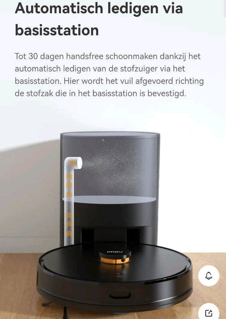 Robot Dwijl+stofzuiger zelf legend, Overige merken, Bedienbaar via app, Ophalen of Verzenden, Zo goed als nieuw