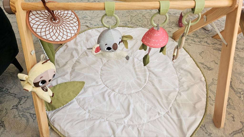 Tiny Love Babygym met speelkleed en geluid, Kinderen en Baby's, Speelgoed | Babyspeelgoed, Ophalen of Verzenden, Gebruikt, Babygym