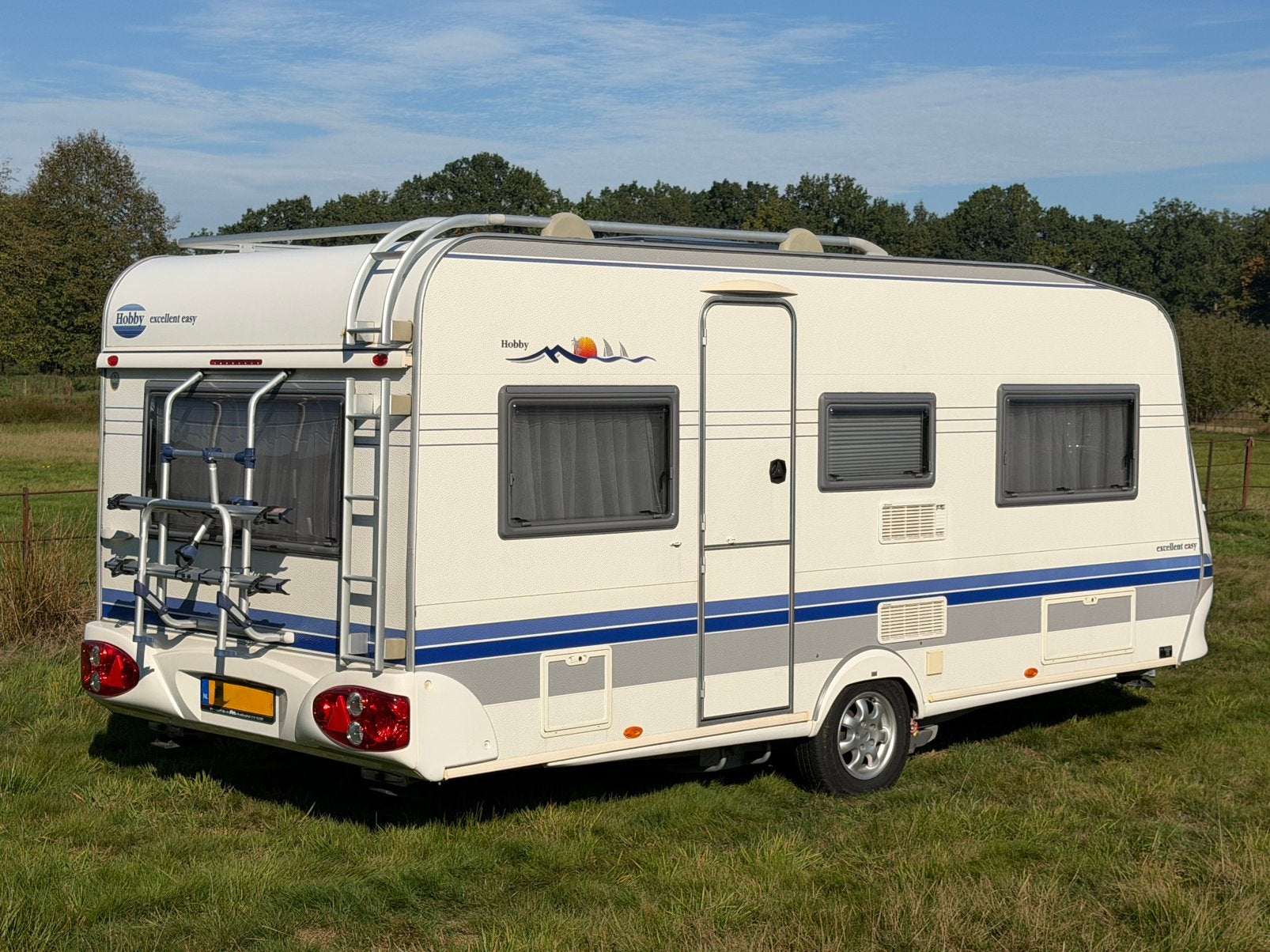 Nieuwstaat! Hobby Excellent 495UL Enkele Bedden/Volaut.Mover