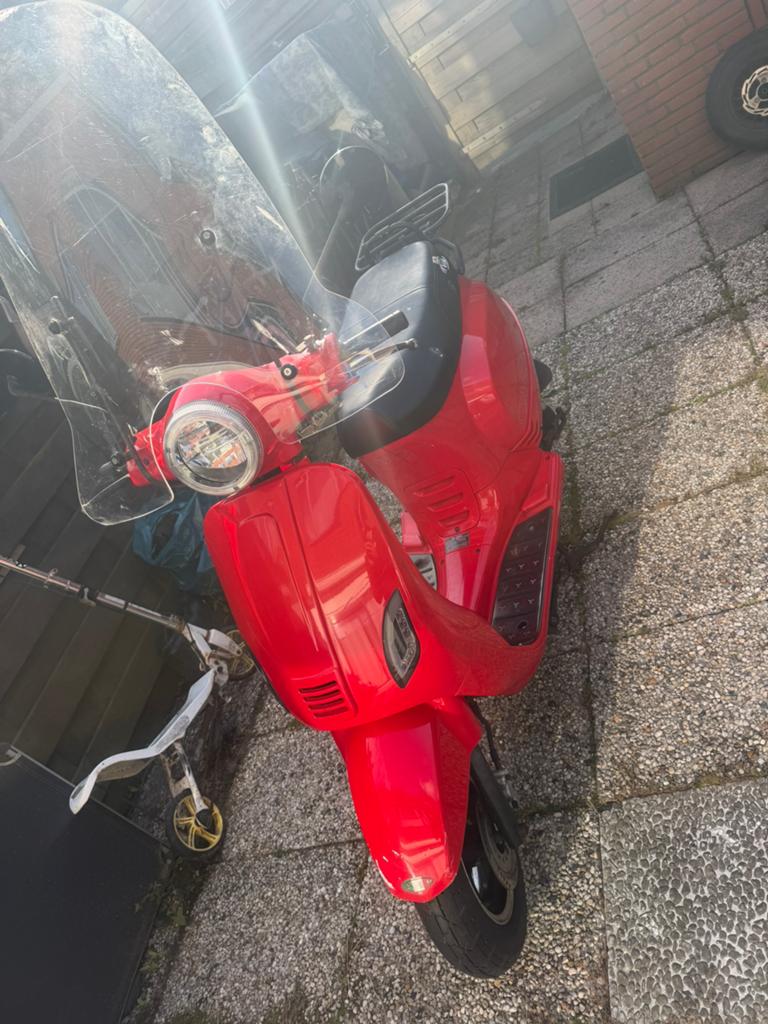 Scooter blauw kenteken, Ophalen of Verzenden, Zo goed als nieuw