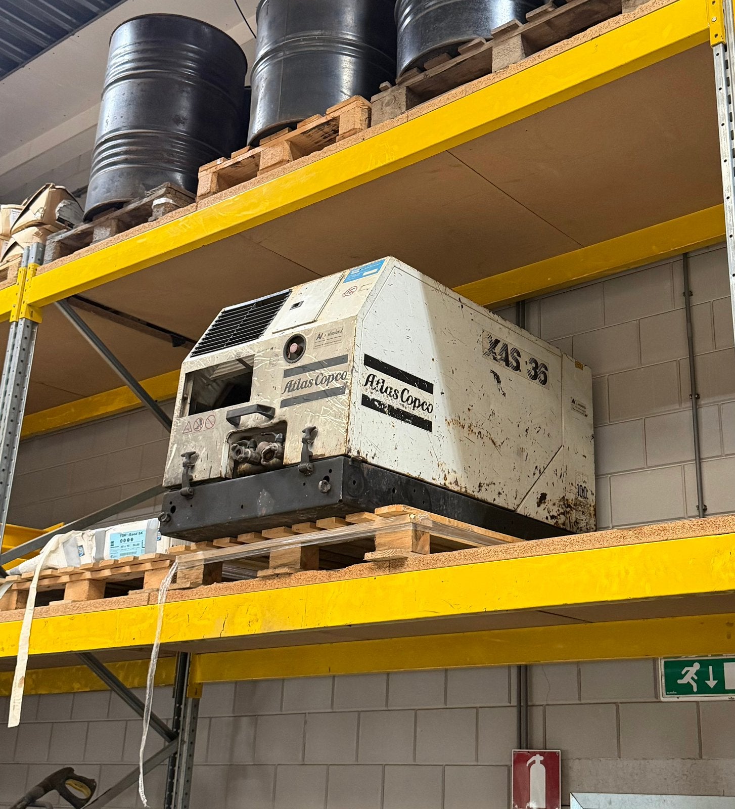 Atlas Copco compressor model XAS 36, Zakelijke goederen, Machines en Bouw | Pompen en Compressoren, Ophalen of Verzenden