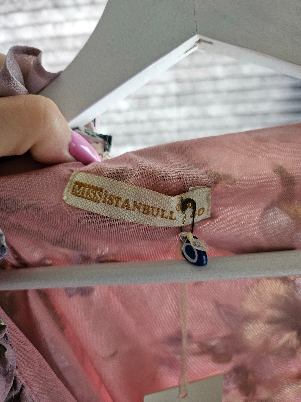Miss Istanbull Roze Bloemenjurk met Rbuches, Kleding | Dames, Jurken, Nieuw, Ophalen of Verzenden, Roze, Maat 36 (S)
