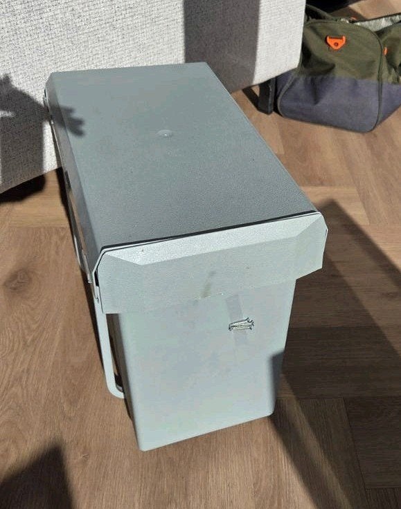 GROHE Inbouw Prullenbak - 2 afvalbakken (2x15L), Ophalen, Kunststof, Nieuw, 20 tot 30 liter