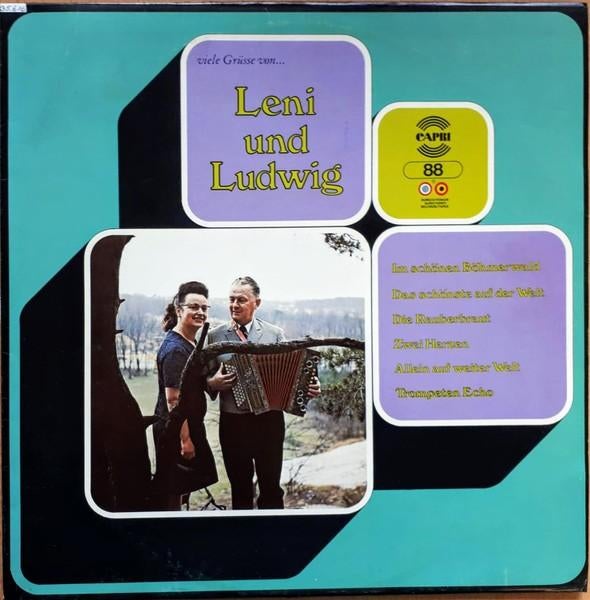 Leni und Ludwig - Viele Grüsse von... (Vinyl LP), Cd's en Dvd's, Vinyl | Overige Vinyl, Gebruikt, 12 inch, Ophalen of Verzenden