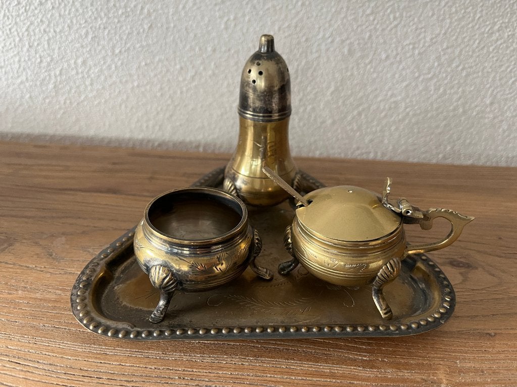 Oud Menagesetje  EPNS, Ophalen of Verzenden