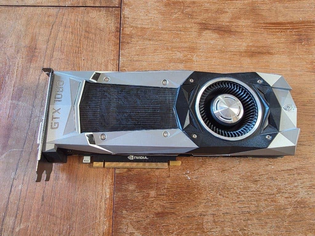 Nvidia GeForce GTX 1080 - 8GB, PCI-Express 3, Gebruikt, HDMI, Ophalen of Verzenden