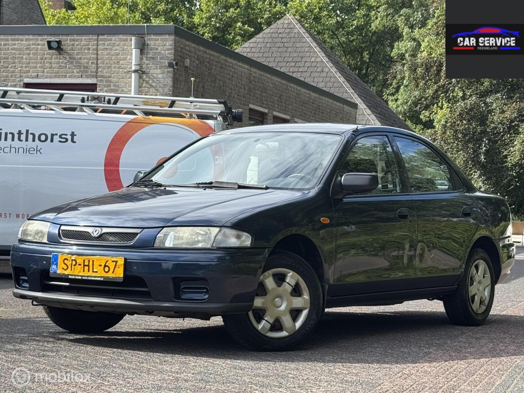 Mazda 323 1.3i LX/NAP/APK/110DKM/KOOPJE, Auto's, Mazda, 4 cilinders, Origineel Nederlands, Handgeschakeld, Sedan