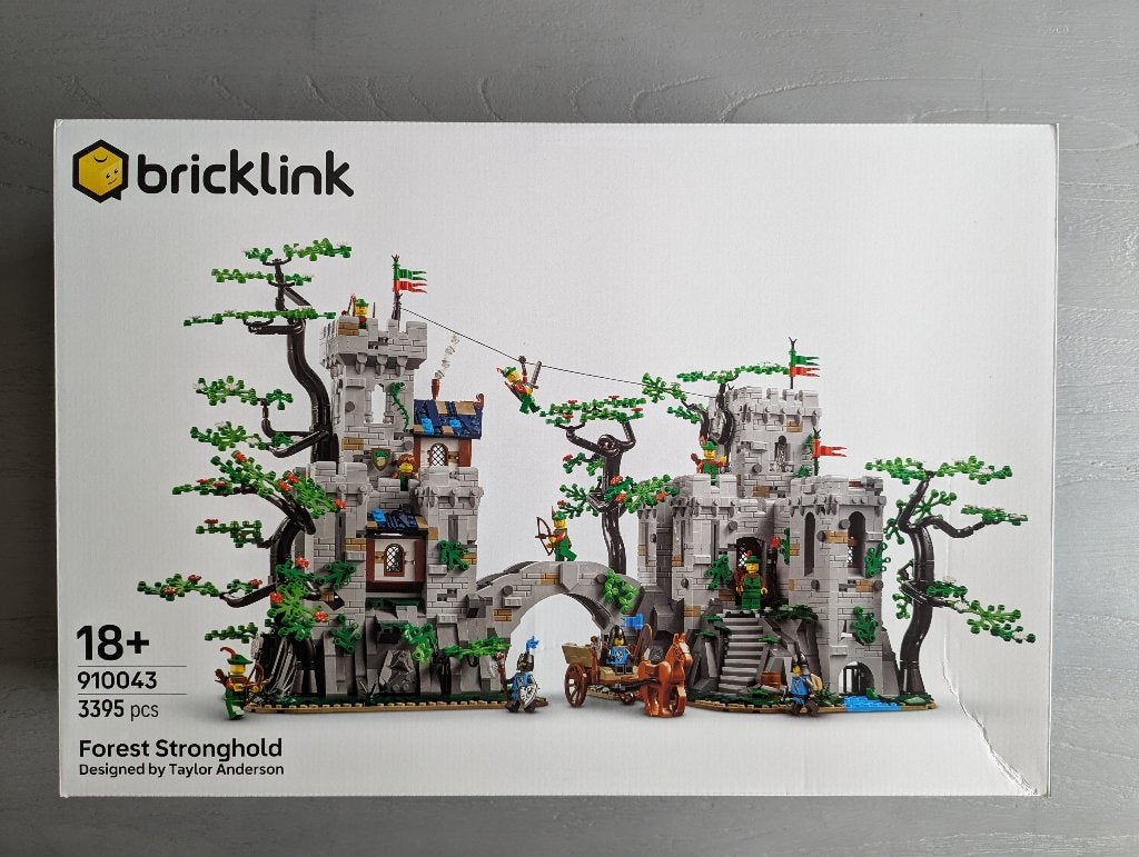 Lego 910043 Forest Stronghold Bricklink Designer (nieuw!), Overige thema's, Nieuw, Ophalen of Verzenden, Complete set
