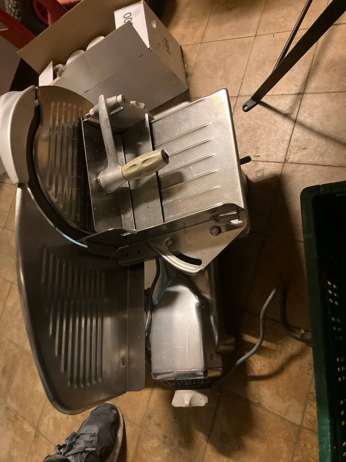 Berkel Vlees Snijmachine - Professioneel en Robuust, Ophalen, Gebruikt