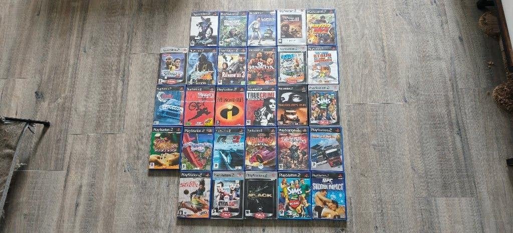 Grote PlayStation 2 Gamecollectie – 28 originele titels!, Racen en Vliegen, Ophalen of Verzenden, Zo goed als nieuw, 3 spelers of meer