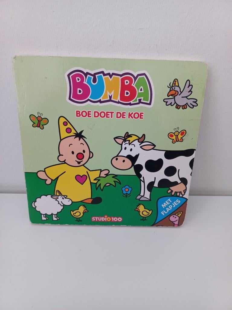 Bumba flapjesboek - Boe doet de koe - Studio 100, Ophalen of Verzenden, Gelezen, Studio 100, Uitklap-, Voel- of Ontdekboek