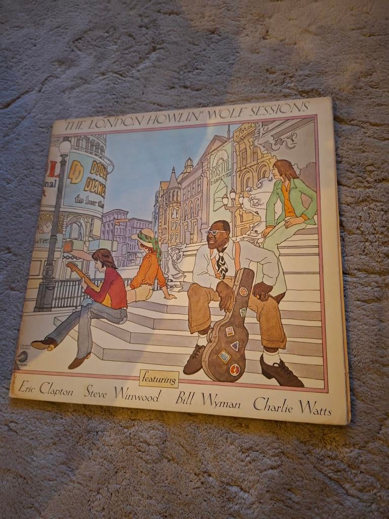 The London Howlin' Wolf Sessions LP, Cd's en Dvd's, Vinyl | Jazz en Blues, Ophalen of Verzenden