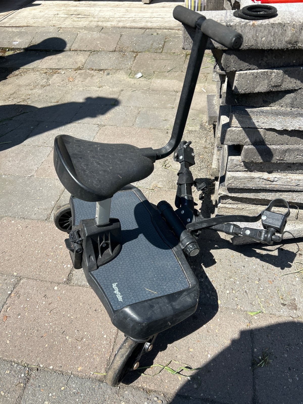 Bumprider Meerijdplankje met Zitje, Ophalen, Gebruikt