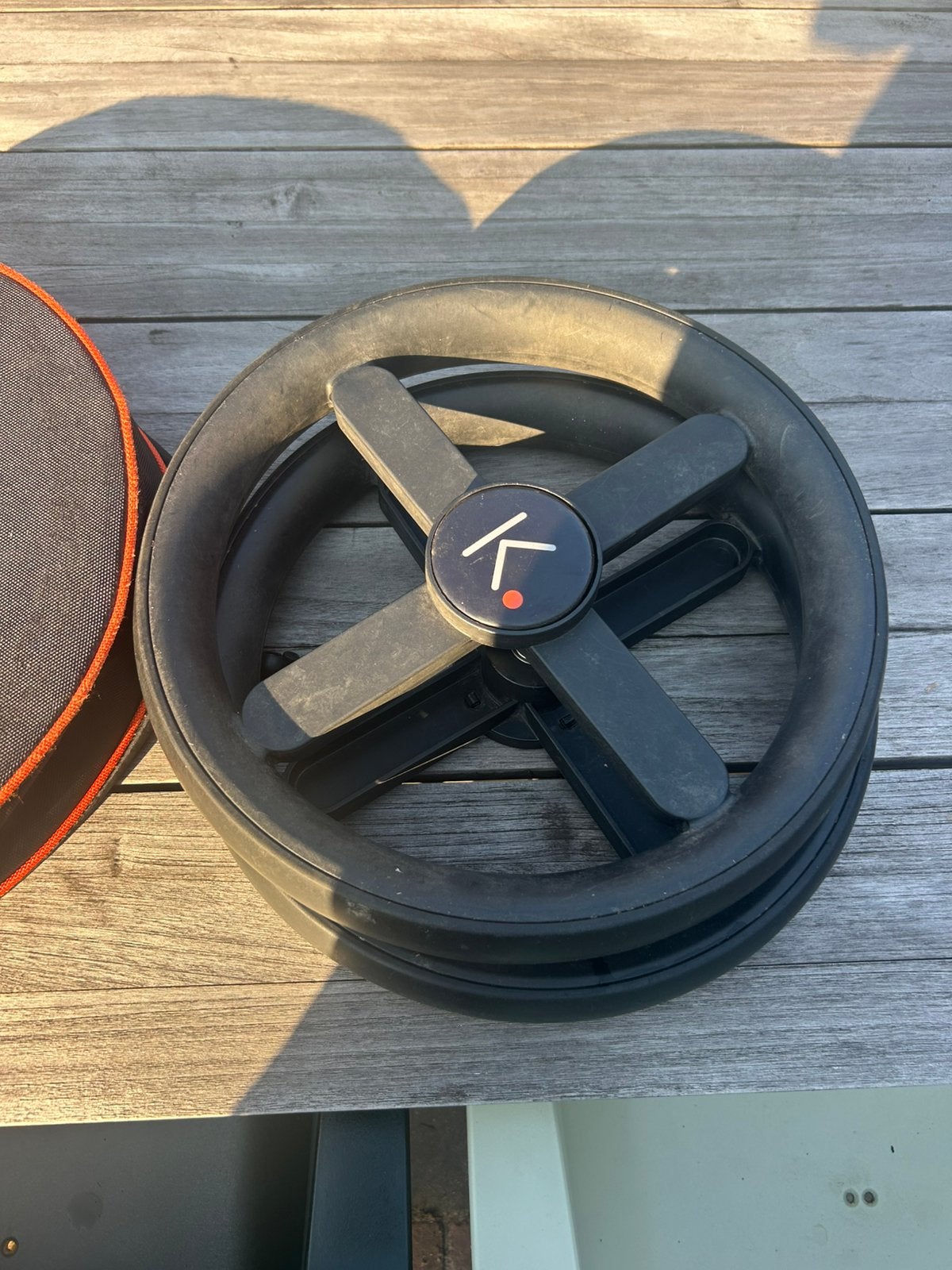 Kaddey extra set wielen voor tweewieler, Ophalen, Gebruikt, Golfkar