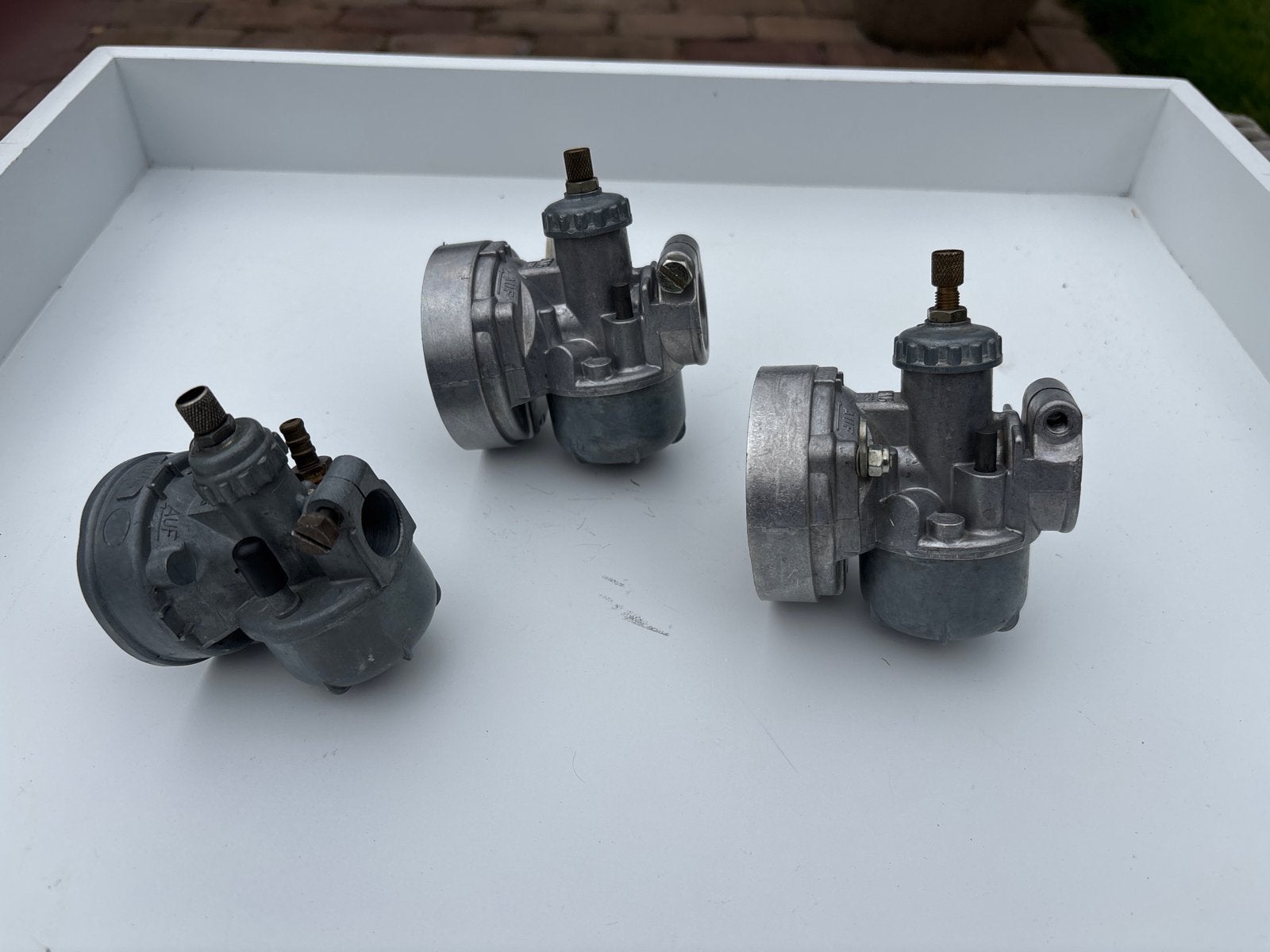 3 originele Bing carburateurs (1/15/110, 1/15/109, 1/11/406), Ophalen of Verzenden, Gebruikt, Carburateur