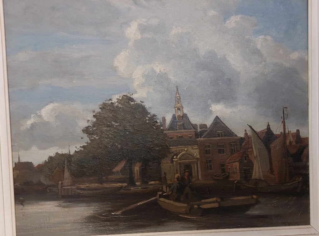 Rietdijkpoort Thomas v. Heck Franken Kunst&Antiek Dordrecht, Antiek en Kunst, Kunst | Schilderijen | Klassiek, Ophalen