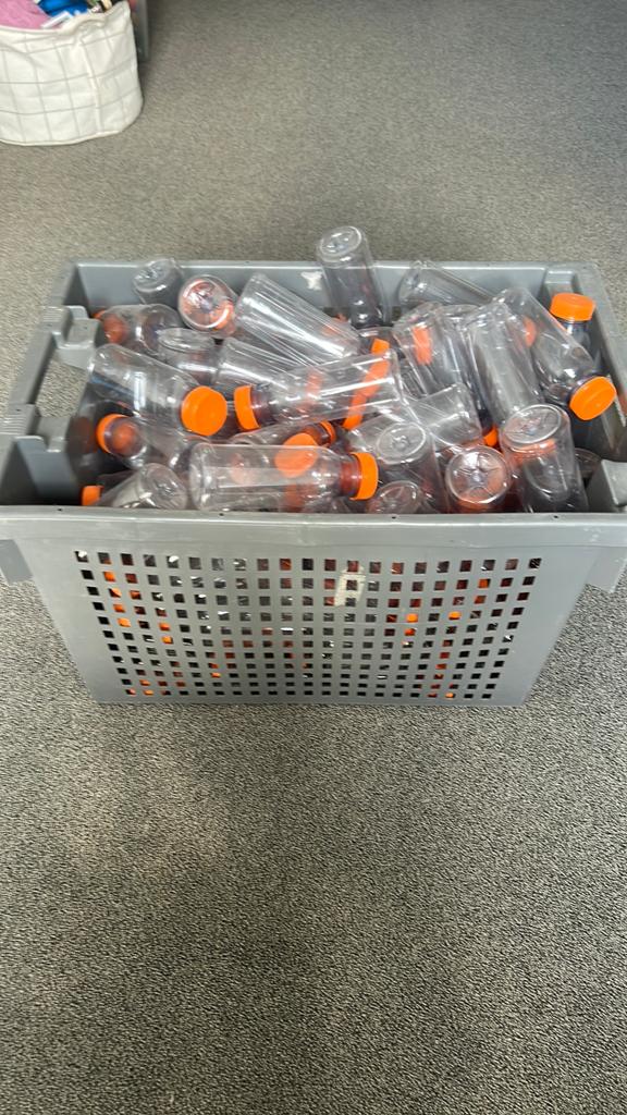 Plastic sluitbare flesjes, Tuin en Terras, Ophalen, Nieuw