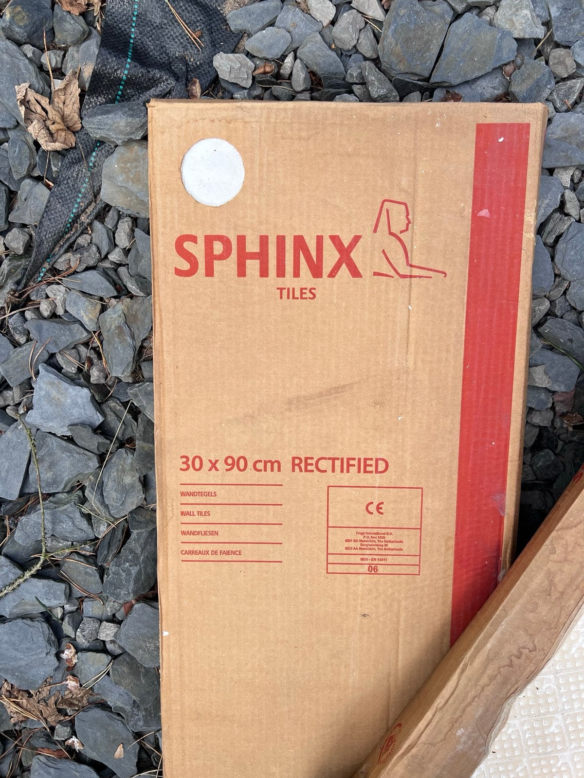 Gratis partij Sphinx wandtegels 30x90 cm, Doe-het-zelf en Verbouw, Ophalen, 60 cm of meer, Nieuw, Minder dan 5 m²