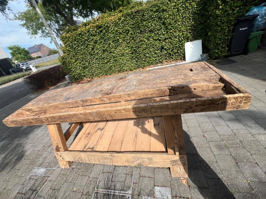houten werkbank, Ophalen, Gebruikt, Minder dan 70 cm, Bankschroef