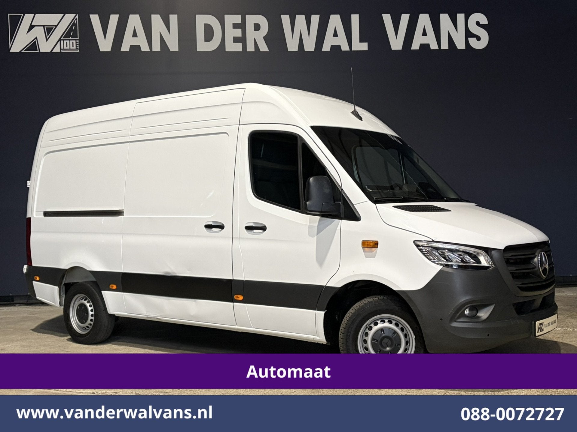 Mercedes-Benz Sprinter 317 CDI 170pk 9G-Tronic Automaat L2H2, Auto's, Automaat, Dealer onderhouden, Gebruikt, 4 cilinders