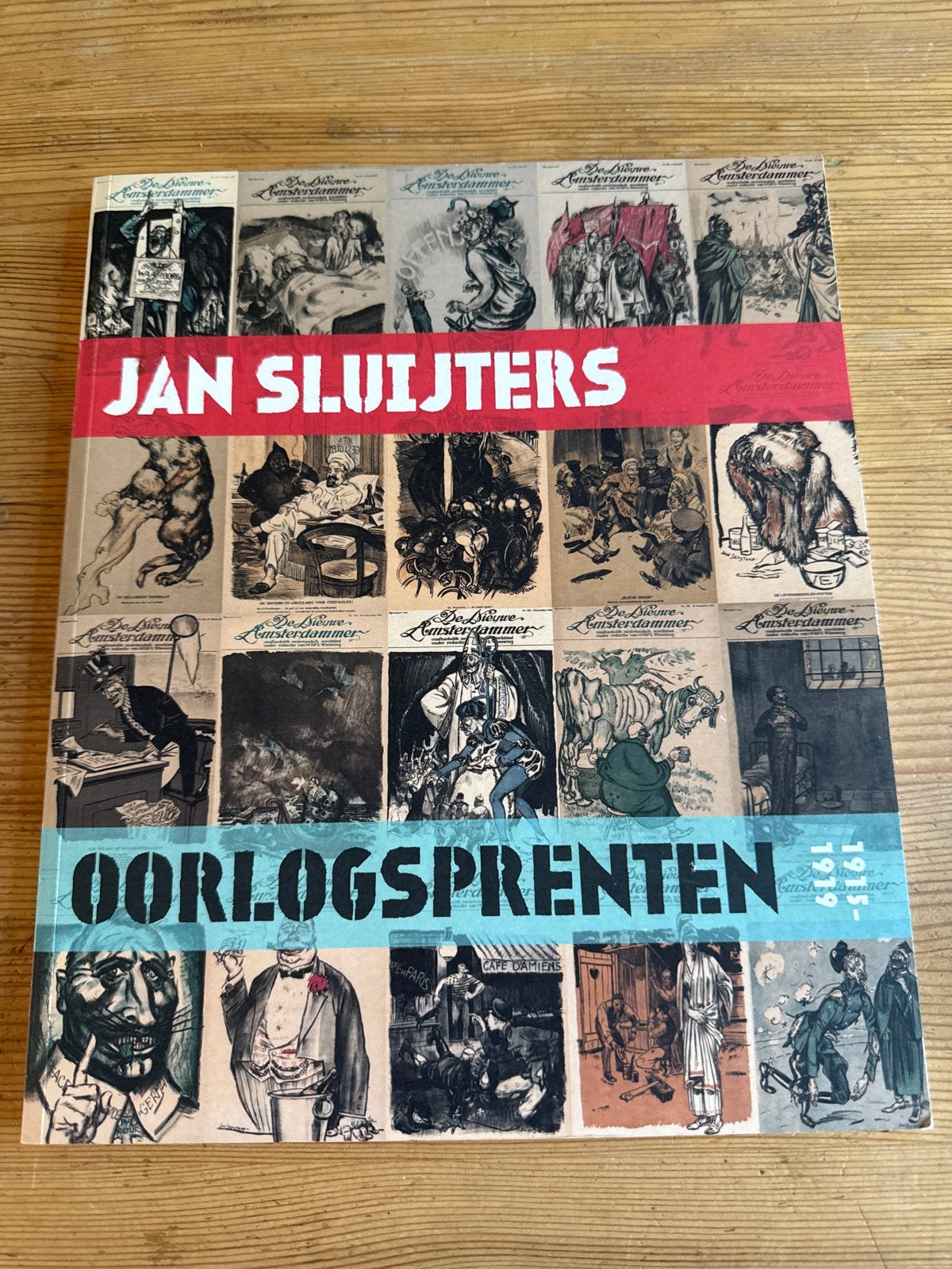 Jan Sluijters Oorlogsprenten - De Nieuwe Amsterdammer, Boeken, Ophalen of Verzenden, Voor 1940, Zo goed als nieuw, Algemeen