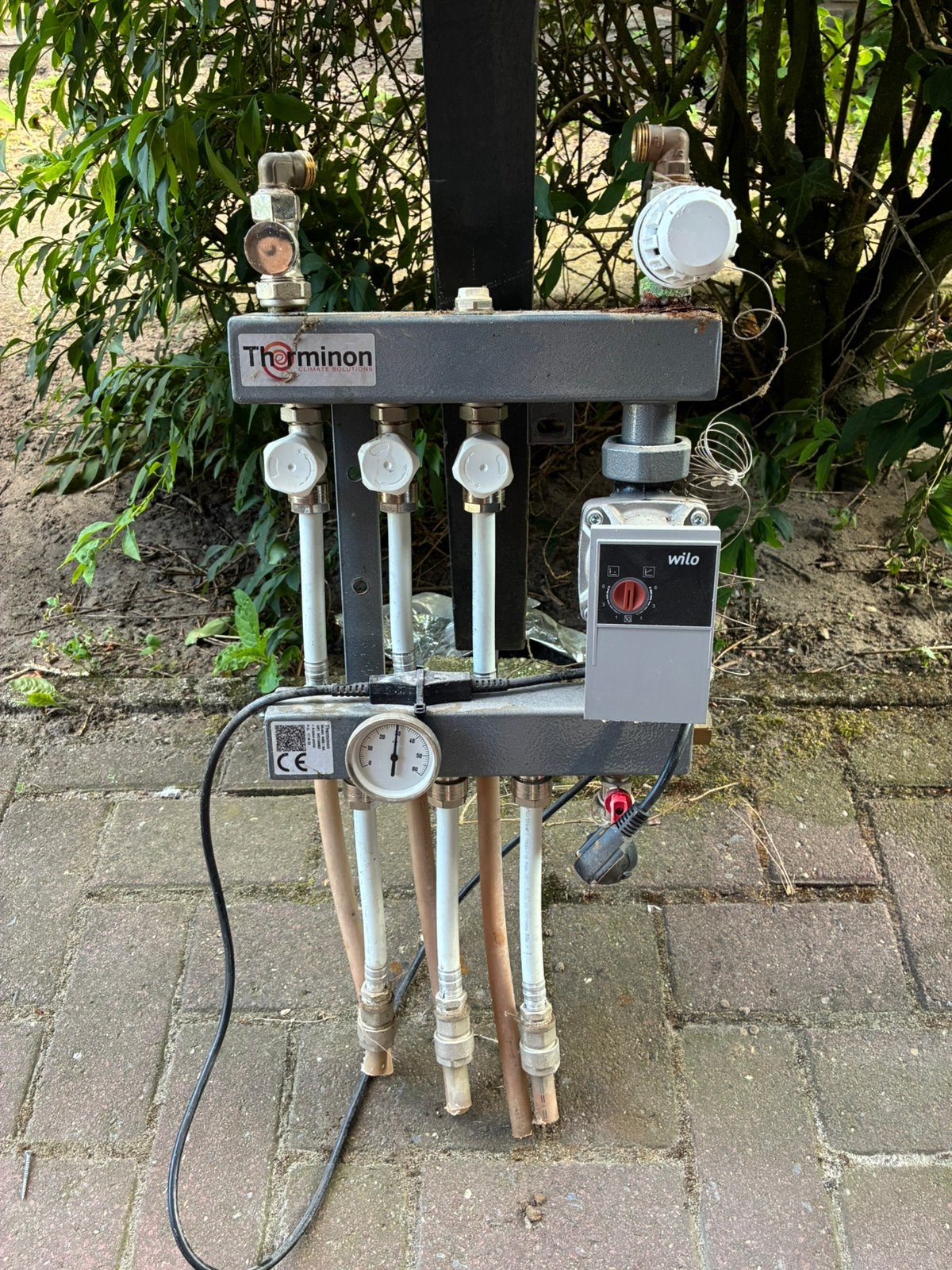 Therminon Steel Line Standaard verdeler 3-groeps, Doe-het-zelf en Verbouw, Ophalen, 30 tot 80 cm, Gebruikt, Overige typen