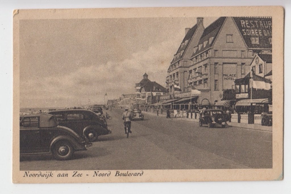 075 Noordwijk aan Zee 1947 Noord Boulevard 1947 B48, Verzenden, 1940 tot 1960, Gelopen, Zuid-Holland