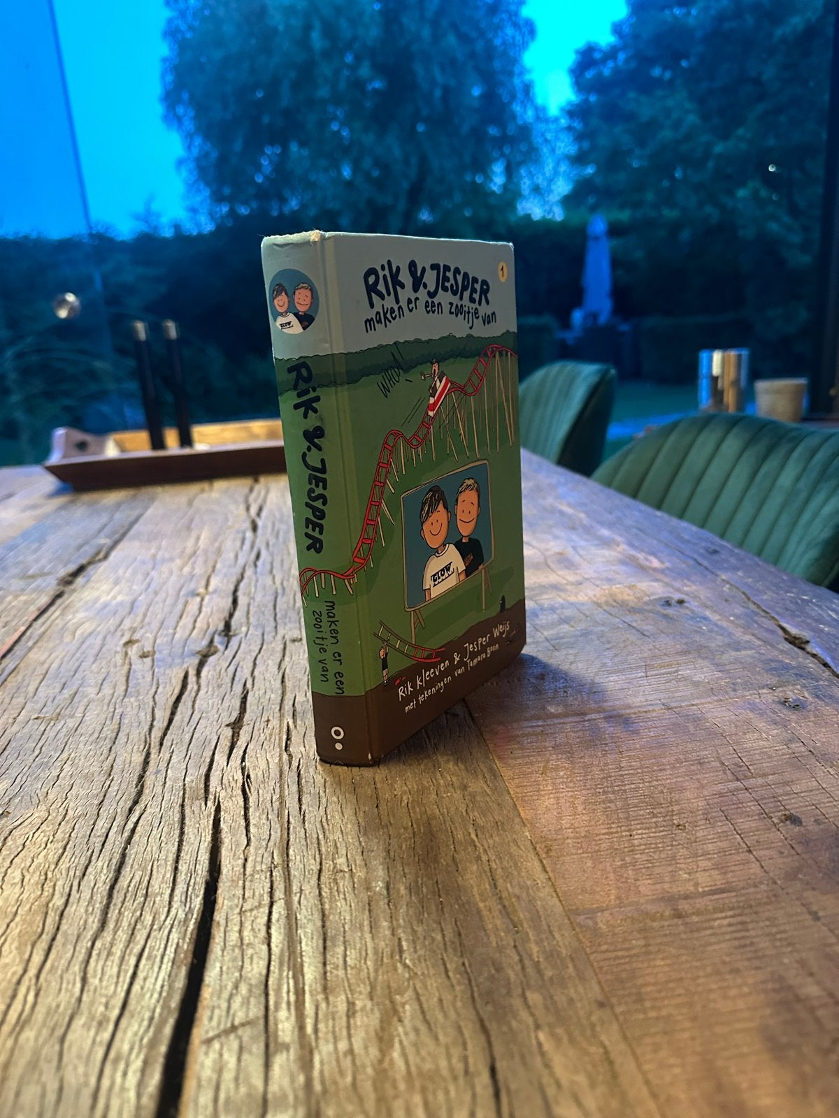 Rik & Jesper maken er een zooitje van - Kinderboek, Ophalen, Zo goed als nieuw, Fictie
