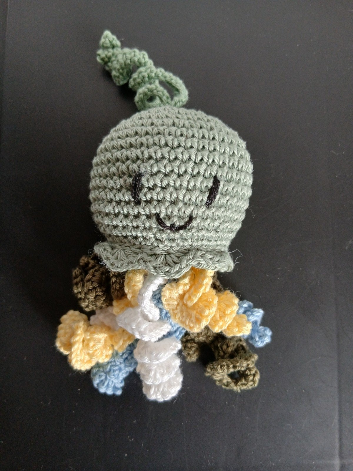 Gehaakte octopus rammelaar/knuffel, Ophalen of Verzenden, Nieuw, Jongen of Meisje